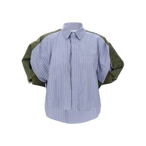 Sacai Women Bomber Sleeve Shirt